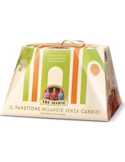 TRE MARIE PANETTONE TUTTUVETTA SENZA CANDITI KG 1