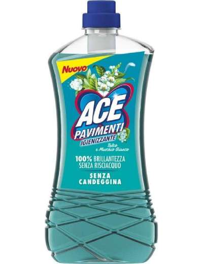 ACE PAVIMENTI IGIENIZZANTE TALCO E MUSCHIO BIANCO LT 1