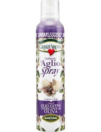 MANTOVA SPRAY OLIO EVO ALL'AGLIO ML 250