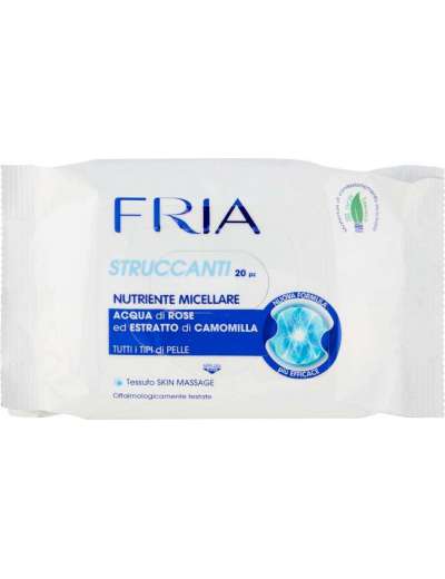 FRIA SALVIETTE STRUCCANTI NUTRIENTE MICELLARE PELLE NORMALE PZ 20