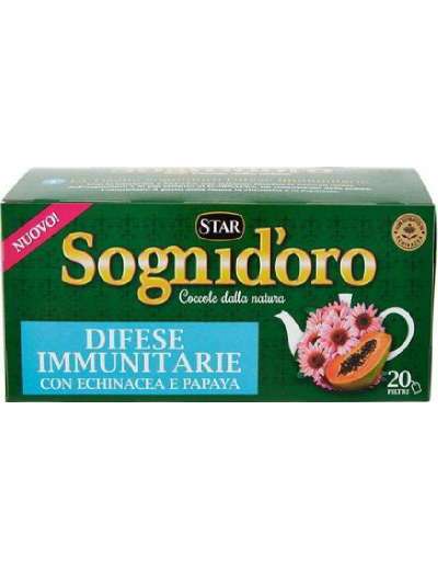 STAR TISANA DIFESE IMMUNITARIE SOGNI D'ORO 20 FILTRI GR 36