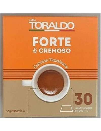 TORALDO CAPSULE A MODO MIO FORTE E CREMOSO ESPRESSO NAPOLETANO 30 PZ GR 180