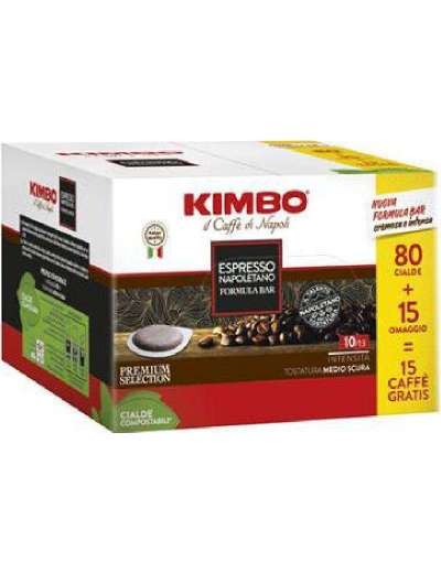 KIMBO CIALDE ESPRESSO NAPOLETANO FORMULA BAR PZ 80+15 GRATIS