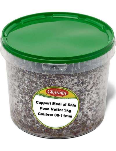 GRANATA CAPPERI AL SALE MEDI CALIBRO 08-11 MM KG 5