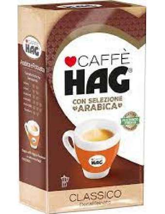 HAG DECAFFEINATO CLASSICO CAFFE ARABICA GR 250