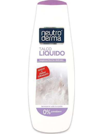 NEUTRO DERMA TALCO LIQUIDO BAGNOSCHIUMA ML 750