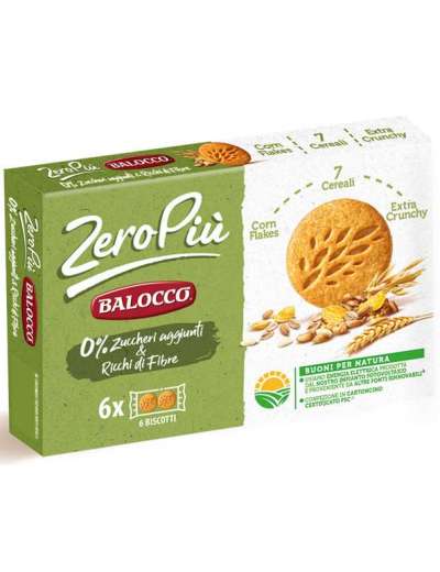 BALOCCO ZEROPIU' FROLLINI CEREALI GR 230