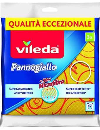 VILEDA PANNO GIALLO MULTIUSO PZ 3