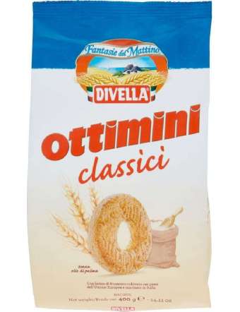 DIVELLA OTTIMINI CLASSICI BISCOTTI GR 400