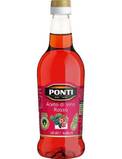 PONTI ACETO DI VINO ROSSO ML 500