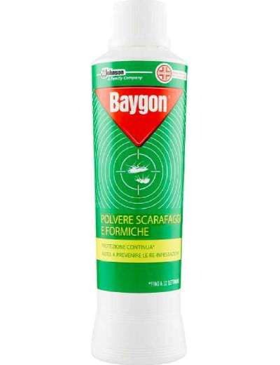 BAYGON POLVERE SCARAFAGGI & FORMICHE FLACONE GR 250