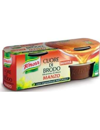 KNORR CUORE BRODO CARNE X4 GR 112