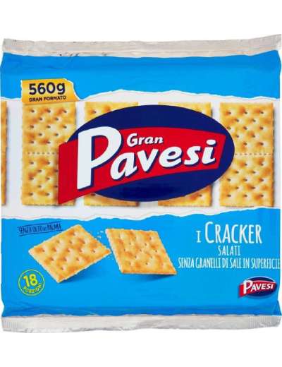 PAVESI CRACKERS NON SALATI GR 560