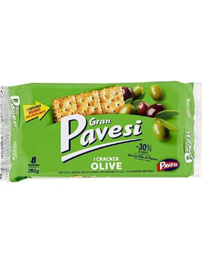 PAVESI CRACKERS OLIVE GRAN PAVESI GR 280