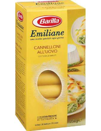 BARILLA UOVO CANNELLONI EMILIANE GR 250