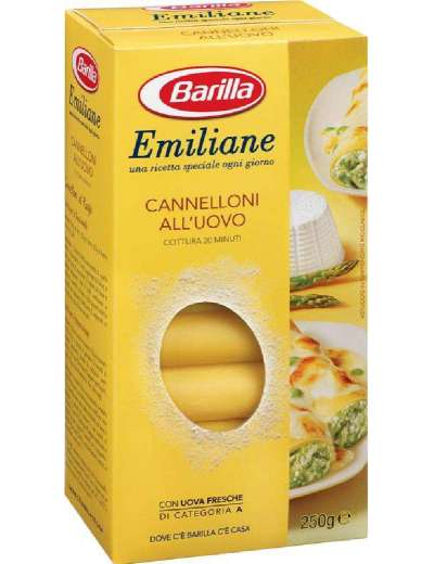 BARILLA UOVO CANNELLONI EMILIANE GR 250