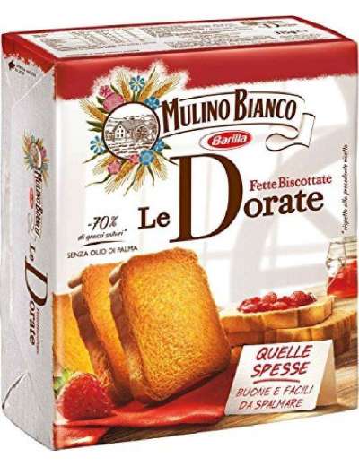 MULINO BIANCO FETTE DORATE 40 FETTE GR 315