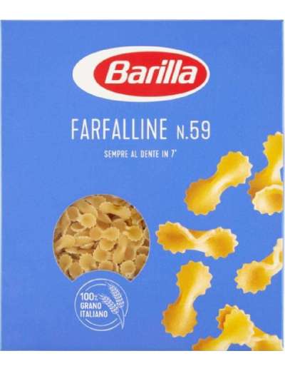 BARILLA N59 FARFALLINE GR 500