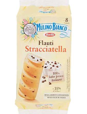 MULINO BIANCO FLAUTI STRACCIATELLA GR 280