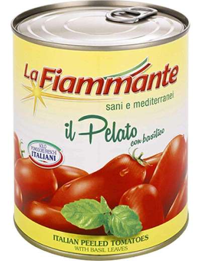 FIAMMANTE PELATI CON BASILICO GR 800