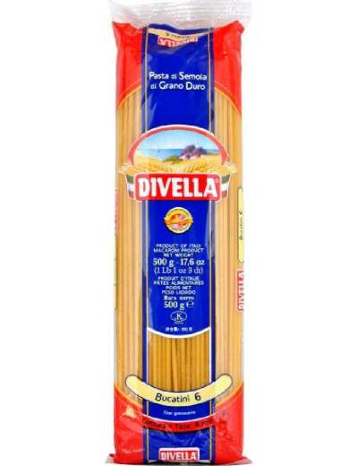 DIVELLA N 6 BUCATINI GR 500