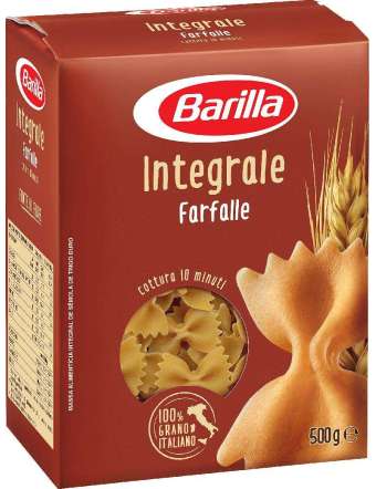 BARILLA FARFALLE PASTA INTEGRALE GR 500
