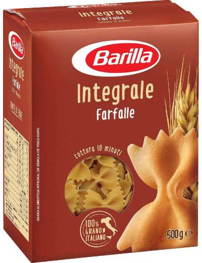 BARILLA FARFALLE PASTA INTEGRALE GR 500