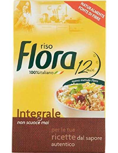 FLORA RISO INTEGRALE KG 1
