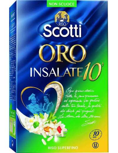 SCOTTI RISO ORO INSALATA PARBOILED ASTUCCIATO KG 1