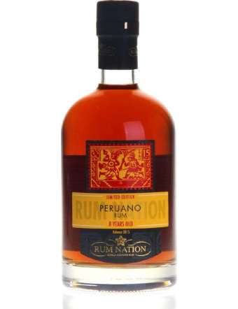 RUM NATION PERUANO 8 Y.O. CL 70