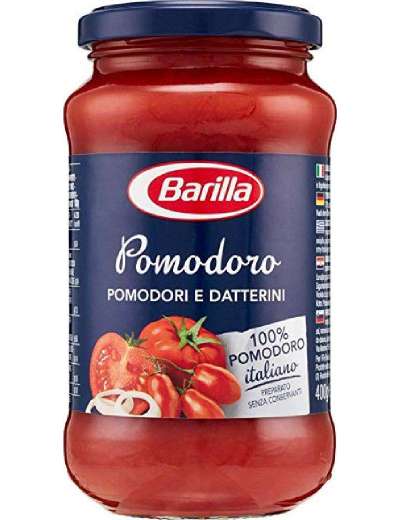 BARILLA SUGO POMODORO VETRO GR 400