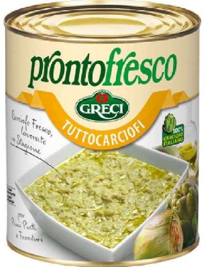 GRECI PRONTOFRESCO TUTTO CARCIOFI CREMA GR 400