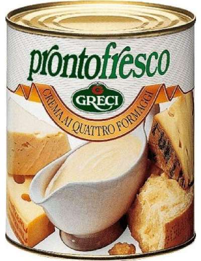 GRECI PRONTOFRESCO CREMA 4 FORMAGGI GR 800