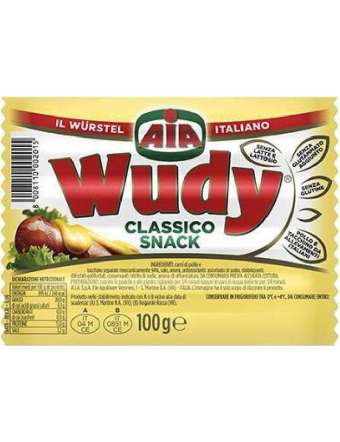 AIA WUDY WURSTEL CLASSICO GR 100