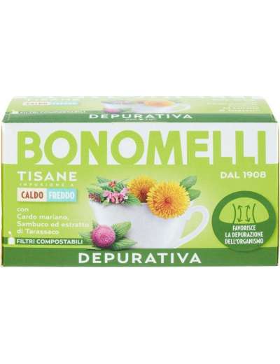 BONOMELLI TISANA DEPURATIVA 16 FILTRI GR 32