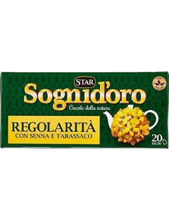 STAR TISANA REGOLARITA' SOGNI D'ORO 20 FILTRI GR 40