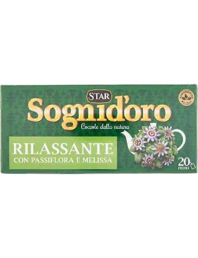 STAR TISANA RILASSANTE SOGNI D'ORO 20 FILTRI GR 40