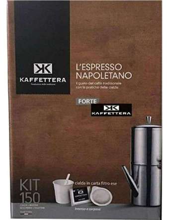 KAFFETTERA KIT CIALDA ESPRESSO NAPOLETANO PZ 150