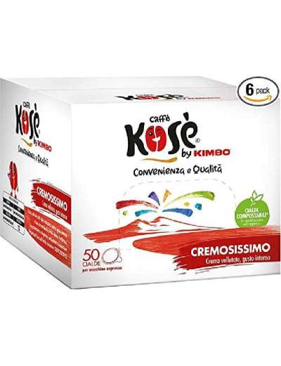 KOSE' CAFFE' CIALDE CREMOSISSIMO PZ 50 GR 365