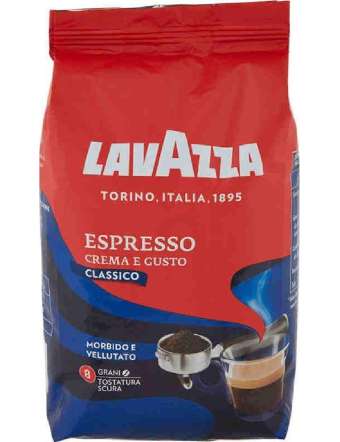 LAVAZZA CAFFE' IN GRANI CREMA E GUSTO ESPRESSO KG 1