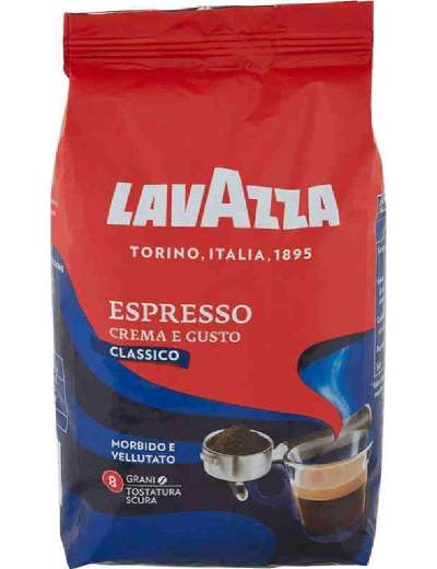 LAVAZZA CAFFE' IN GRANI CREMA E GUSTO ESPRESSO KG 1