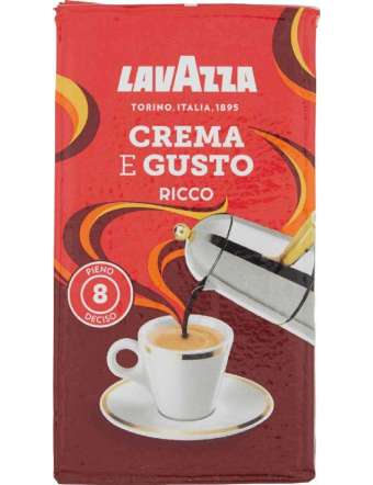 LAVAZZA CREMA E GUSTO RICCO CAFFE' GR 250