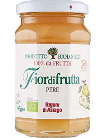 RIGONI PERA BIO FIOR DI FRUTTA VETRO GR 250