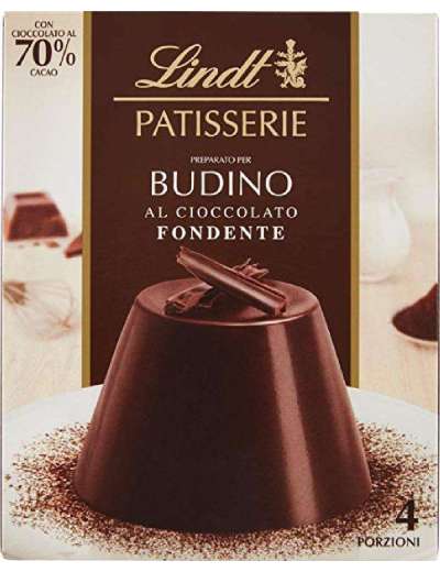 LINDT BUDINO AL CIOCCOLATO FONDENTE GR 95