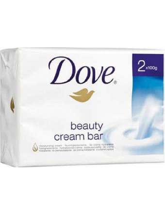 DOVE SAPONE X2 ORIGINAL BARRA CREAM GR 200