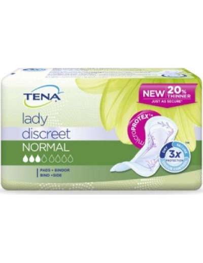 TENA LADY ASSORBENTI DISCREET NORMAL DA 12 PZ