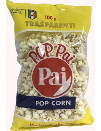 PAI POP CORN TRASPARENTI GR 100