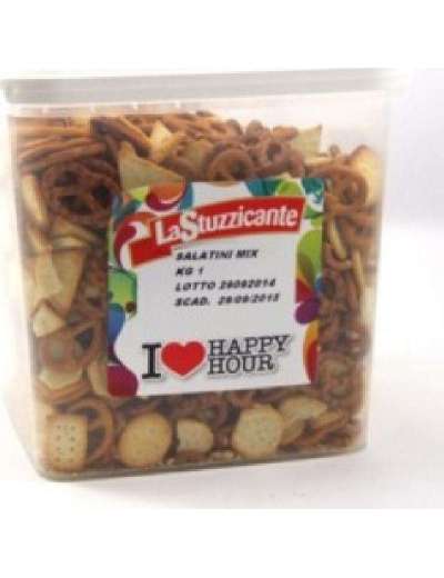 LA STUZZICANTE SALATINI MIX SECCHIELLO KG 1