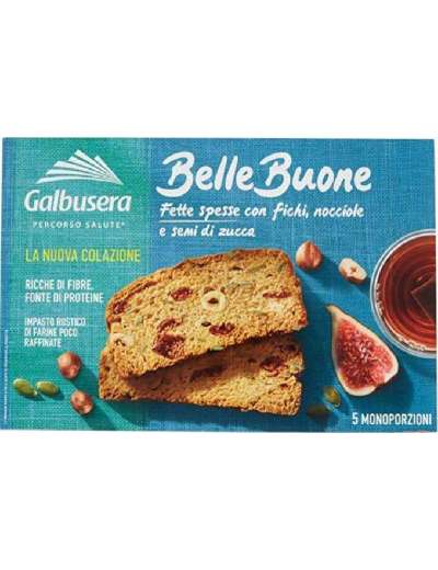 GALBUSERA BELLE BUONE FETTE FICHI E NOCCIOLE GR 200