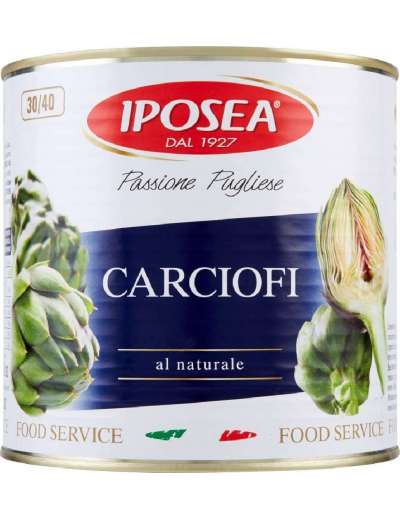 IPOSEA CARCIOFI AL NATURALE 30/40 KG 2,45